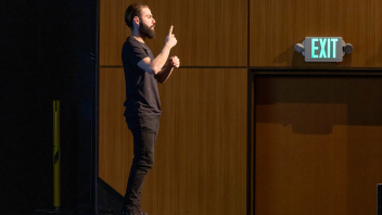 Sign Language Interpreter at 135th Faculty Research Lecture