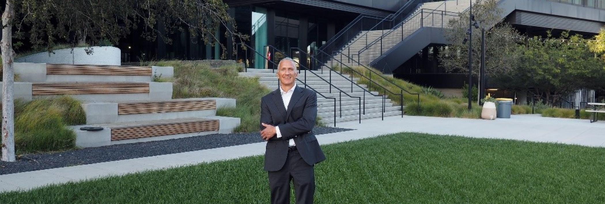 Professor Jason Petta at Research Park